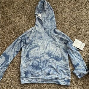 Blue “In Your Element Hoodie 2.0” Athleta Girls